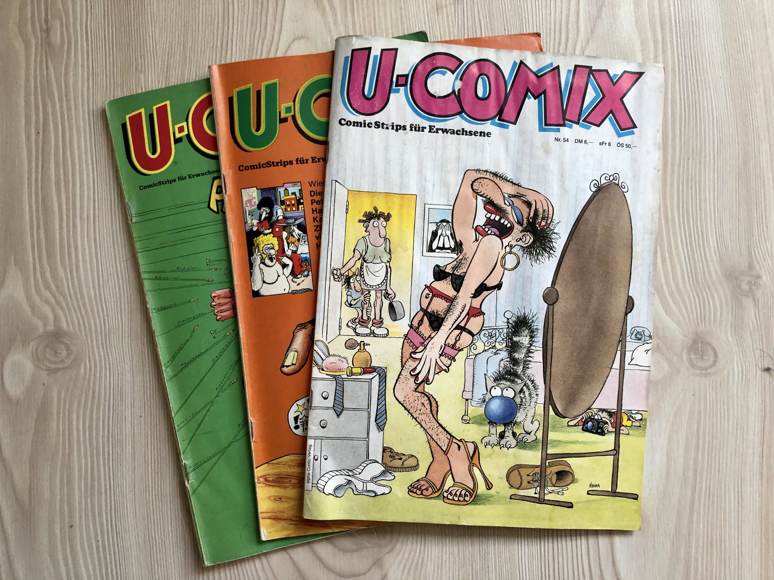 U-Comix: „ComicStrips für Erwachsene“