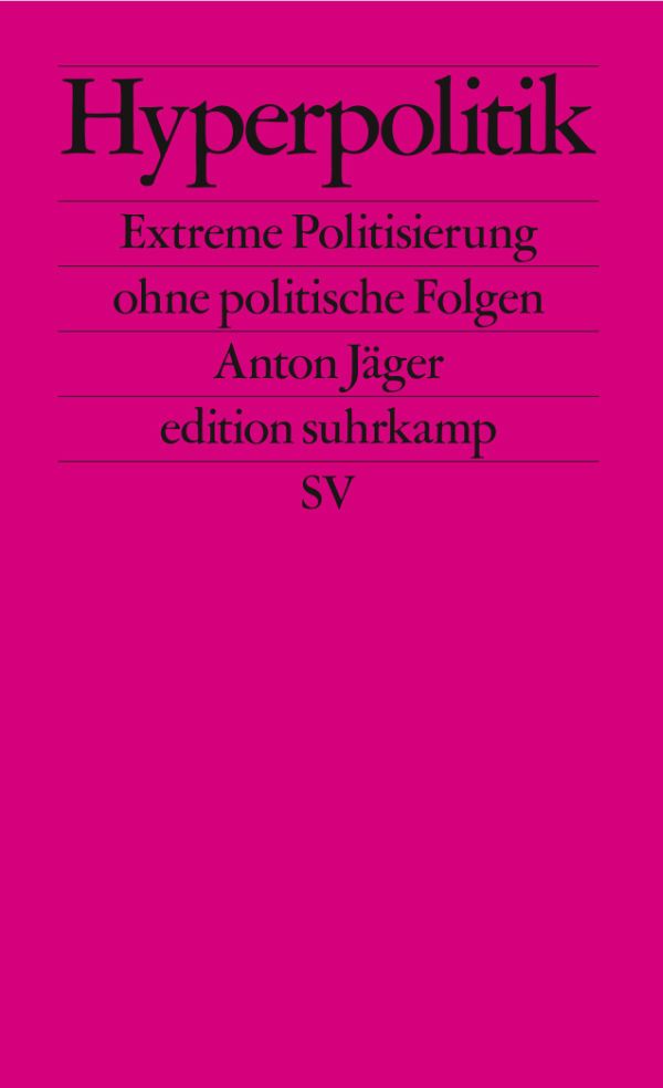 Cover Hypoerpolitik, Edition Suhrkamp