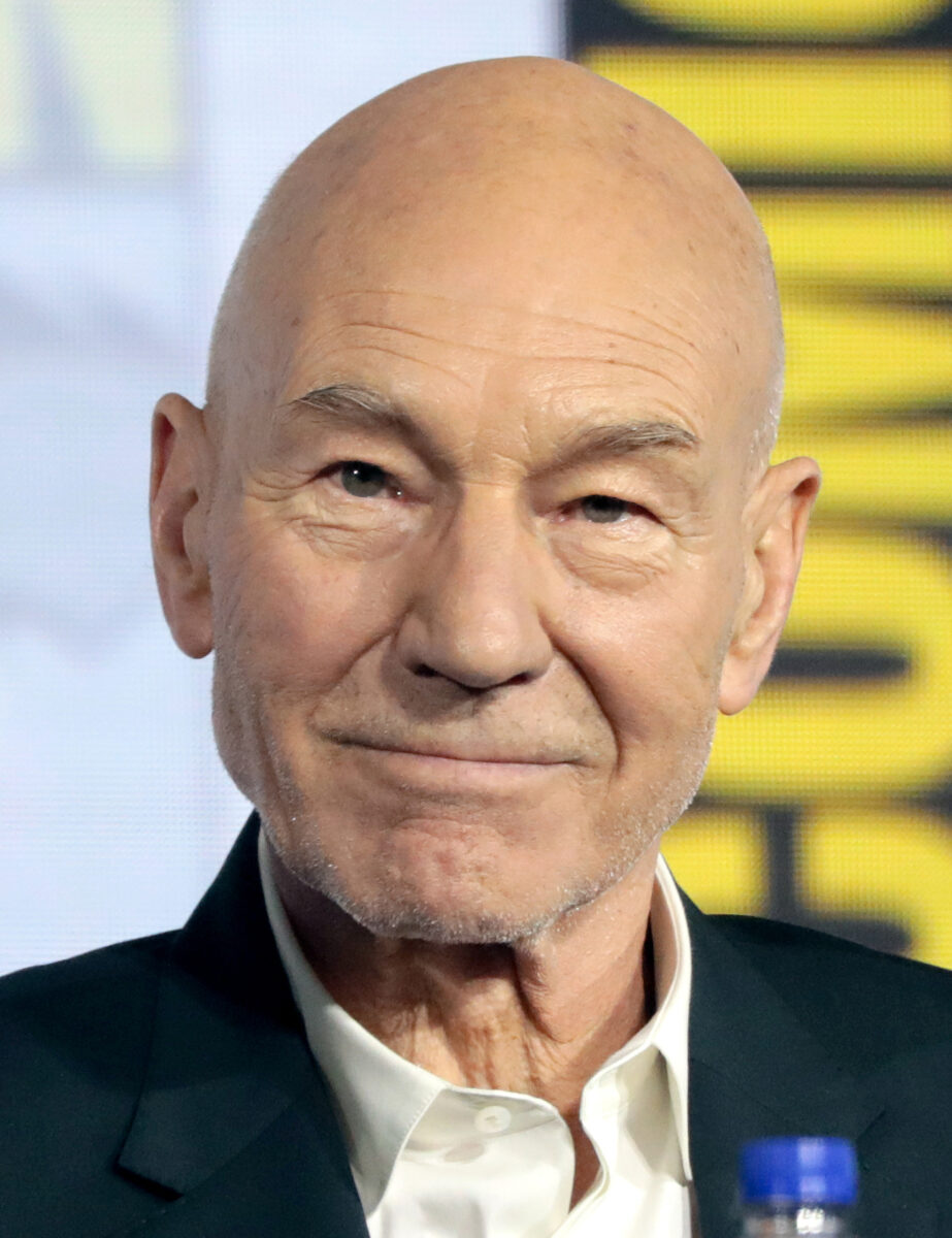 Patrick Stewart Portrait von 2018